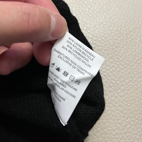 NWT - Frank & Oak Lambswool Fair Isle Mockneck Women’s Sweater - Size S, L - Picture 11 of 12